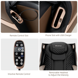 NNECW 3D Electric Zero Gravity Massage Chair with Shiatsu Kneading