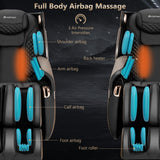 NNECW 3D Electric Zero Gravity Massage Chair with Shiatsu Kneading