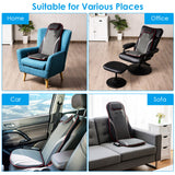 NNECW Automatic Shiatsu Back Massager with Heat for Home and Office Chair Use