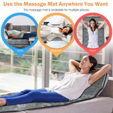 NNECW Vibration Massage Mat with 5 Vibration Modes for Easy Operation