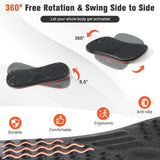 NNECW 360 Rotation Standing Desk Anti Fatigue Mat with Massage Points & Anti-slip Base