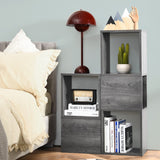 NNECW 9-Cube Free Combination Bookcase for Living Room