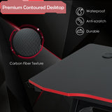 NNECW 120 CM Ergonomic Racer Table for Writing Working Gaming