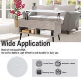 NNECW Lift Top Coffee Table with Hidden Storage for Living Room Office-Grey