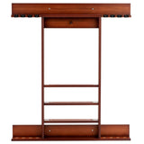 NNECW Wall Mounted Billiard Stick Holder for Club/Bar