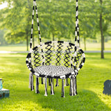 NNECW Hammock Chair with Cushion for Indoor & Outdoor Use
