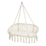 NNECW 2 Person Hammock Chair with Hanging Cotton Ropes for Living Room & Patio