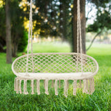 NNECW 2 Person Hammock Chair with Hanging Cotton Ropes for Living Room & Patio