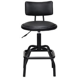 NNECW Modern Swivel Bar Stool with Adjustable Height for Shop &amp Bar-2 pieces
