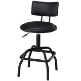 NNECW Modern Swivel Bar Stool with Adjustable Height for Shop &amp Bar-2 pieces