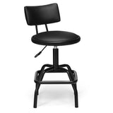 NNECW Modern Swivel Bar Stool with Adjustable Height for Bar & Shop