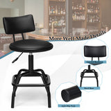 NNECW Modern Swivel Bar Stool with Adjustable Height for Bar & Shop
