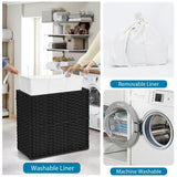 NNECW Laundry Hamper with Lid for Bathroom/Bedroom