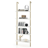 NNECW Wall Mounted Display Rack Bookshelf for Office