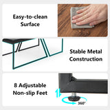 NNECW 2 Pieces Modern Stacking Side Table for Living Room Office Bedroom
