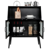 NNECW Free-standing Buffet Cabinet with Storage for Living Room Kitchen Dining Room