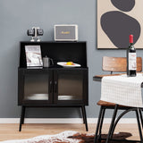 NNECW Free-standing Buffet Cabinet with Storage for Living Room Kitchen Dining Room