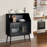 NNECW Free-standing Buffet Cabinet with Storage for Living Room Kitchen Dining Room