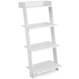 NNECW 4-Tier Ladder Shelf with Solid Frame & Anti-toppling Device