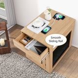 NNECW Furniture Style Dog Crate with Drawer & Removable Dog Bed