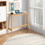 NNECW 120cm Rectangular Bar Height Pub Table with Sturdy Wooden Construction for Dining Room