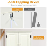 NNECW Sideboard Buffet Storage Cabinet with Adjustable Shelf