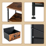 NNECW Drawer Dresser with 6 Removable and Foldable Fabric Drawers