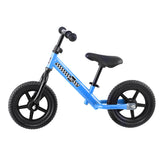 NNEDSZ Kids Balance Bike Ride On Toys Push Bicycle Wheels Toddler Baby 12 Bikes-Blue