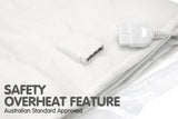 NNEDPE Fleece 9 Level Heated Settings Electric Blanket - Queen