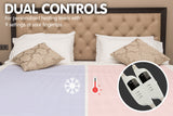 NNEDPE Fleece 9 Level Heated Settings Electric Blanket - Queen