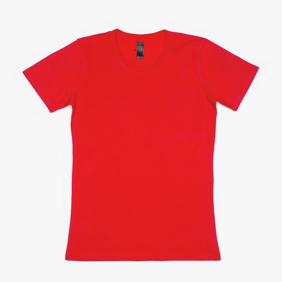 NNEIDS - Ladies Slim T-Shirt - Red, S