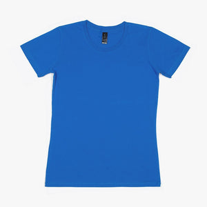 NNEIDS - Ladies Slim T-Shirt - Royal Blue, XXL