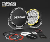 NNEDSZ 9Inch Led Driving Lights Pair Round Spotlights Lamp Offroad 4WD
