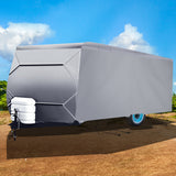 NNEIDS Covers Campervan 4 Layer Heavy Duty UV Waterproof Carry bag Covers L Grey