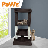 NNEIDS Pet Cat Tree Scratching Post Scratcher Trees Tower Pole Gym Condo Furniture