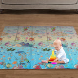 NNEIDS BoPeep Kids Play Mat Baby Crawling Pad Floor Foldable XPE Foam Non-slip Carpet