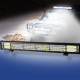 NNEIDS LED Light Bar Work Flood Spot Beam Lamp Offroad Caravan Camping Strip Lights360W