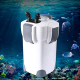 NNEIDS  Filter External Aquarium Pump Aqua Fish Water Tank Sponge Pond UV LIght