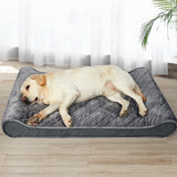 NNEIDS  Pet Bed Orthopedic Dog Beds Bedding Soft Warm Mat Mattress Nest Cushion L