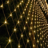 NNEIDS 880LED Christmas Net Lights Mesh String Fairy Light Party Wedding