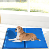 NNEIDS Pet Cooling Mat Gel Mats Bed Cool Pad Puppy Cat Non-Toxic Beds Summer Pads 50x40