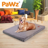 NNEIDS Pet Bed Foldable Dog Puppy Beds Cushion Pad Pads Soft Plush Black XL