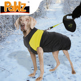NNEIDS Dog Winter Jacket Padded Waterproof Pet Clothes Windbreaker Coat 3XL Orange
