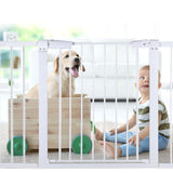 NNEIDS Baby Kids Pet Safety Security Gate Stair Barrier Doors Extension Panels 20cm WH