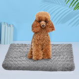 NNEIDS Pet Bed Dog Beds Bedding Soft Warm Mattress Cushion Pillow Mat Velvet S