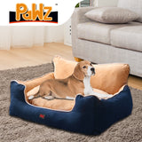 NNEIDS Pet Bed Dog Puppy Beds Cushion Pad Pads Soft Plush Cat Pillow Mat Blue M