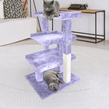 NNEIDS Pet Cat Tree Scratching Post Scratcher Trees Pole Gym Condo Home Furniture