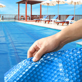 NNEIDS 8x4.2M Real 500 Micron Solar Swimming Pool Cover Outdoor Blanket Isothermal