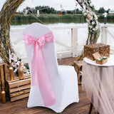 NNEIDS 50x Chair Sashes Cloth Cover Wedding Party Event Decoration Table Runner