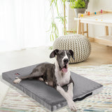NNEIDS Pet Bed Foldable Dog Puppy Beds Cushion Pad Pads Soft Plush Cat Pillow M